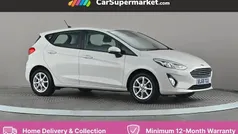White Used 2019 Ford Fiesta Zetec Hatchback | £9,197 (Fair price)