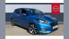 Blue Used 2022 Nissan Micra Tekna Hatchback | £13,194 (Fair price)