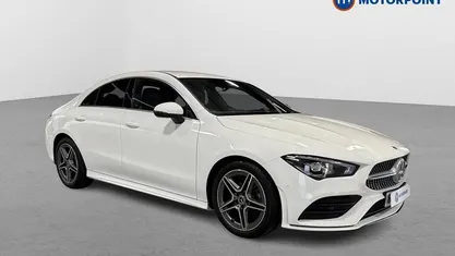 Used Mercedes CLA180 AMG line 136 HP (100 kW) 2022 White Sedan