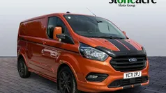 Orange Used 2022 Ford Transit Custom Sport Van | £29,388 (Fair price)