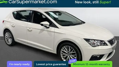 Used Seat Leon SE Dynamic 116 HP (85 kW) 2020 White Hatchback