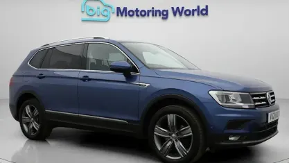 Used VW Tiguan Allspace Match 150 HP (110 kW) 2021 Blue SUV
