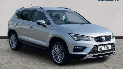 Usado Seat Ateca 4Drive 190 HP (139 kW) 2017 Prateado SUV