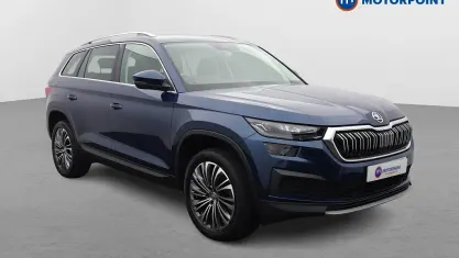 Used Skoda Kodiaq SE L Executive 150 HP (110 kW) 2024 Blue SUV