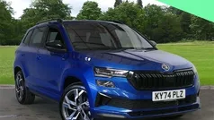 Blue Used 2025 Skoda Karoq SportLine SUV | £33,995 (Fair price)