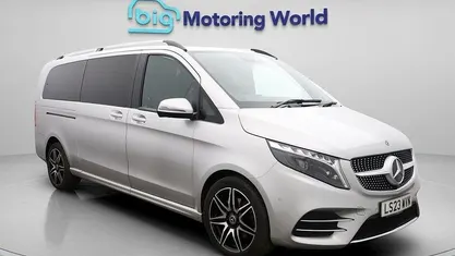 Silver Used 2023 Mercedes V300 AMG line MPV | £54,200 (Super price)