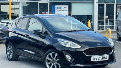 Used Ford Fiesta Trend 95 HP (69 kW) 2021 Black Hatchback