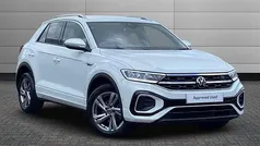 White Used 2022 VW T-Roc R-line SUV | £23,250 (Fair price)