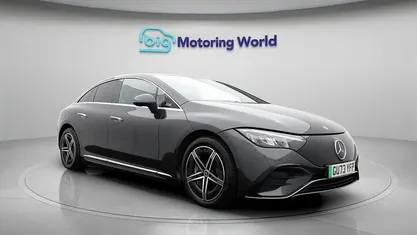 Grey Used 2023 Mercedes EQE300 AMG line Sedan | £36,900 (Fair price)