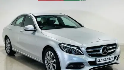 Used Mercedes C200 184 HP (135 kW) 2015 Silver Sedan