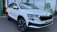 Moon white metallic Used 2024 Skoda Karoq SE L SUV | £21,499 (Fair price)