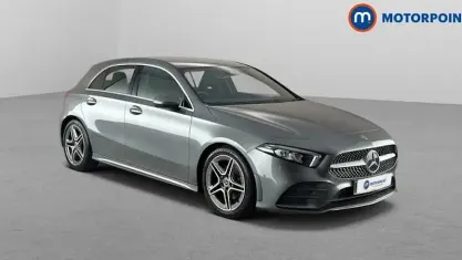 Used Mercedes A200 AMG line 163 HP (119 kW) 2019 Grey Hatchback