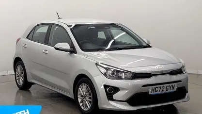 Used Kia Rio 84 HP (61 kW) 2022 Silver Hatchback