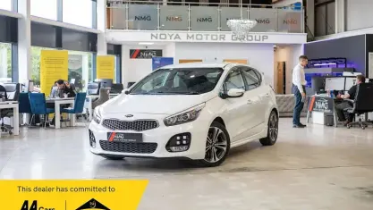 Used Kia Ceed GT-Line 136 HP (100 kW) 2018 White Hatchback