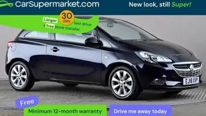 Second-hand Vauxhall Corsa 75 CP (55 kW) 2018 Albastru Hatchback