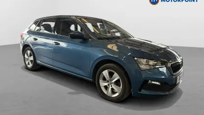 Used Skoda Scala SE 150 HP (110 kW) 2022 Blue Hatchback
