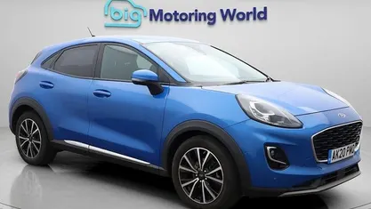 Used Ford Puma Titanium 125 HP (91 kW) 2020 Blue SUV