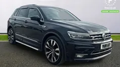 Black Used 2018 VW Tiguan R-line SUV | £20,199 (Fair price)