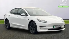 White Used 2021 Tesla Model 3 Standard Range Sedan | £16,799 (Fair price)