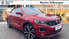 Red Used 2021 VW T-Roc Cabriolet R-line Cabriolet | £24,495 (Fair price)