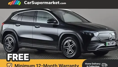 Used Mercedes EQA250 AMG line 139 kW (190 HP) 2021 Black SUV