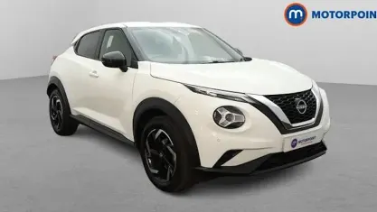 Second-hand Nissan Juke N-Connecta 114 CP (83 kW) 2023 Alb SUV