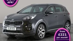 Silver Used 2017 Kia Sportage GT-Line SUV | £13,038 (Fair price)