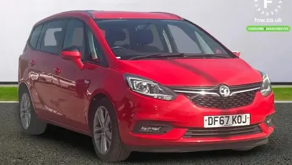 Used Vauxhall Zafira Tourer SRi 140 HP (102 kW) 2018 Red MPV