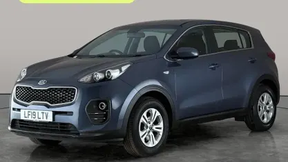 Used Kia Sportage 116 HP (85 kW) 2018 Blue SUV