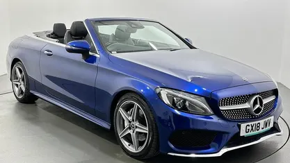 Used Mercedes C220 AMG line 170 HP (125 kW) 2018 Cabriolet