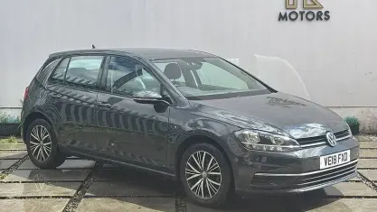 Used VW Golf VII SE 125 HP (91 kW) 2018 Grey Hatchback
