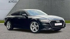 Black Used 2021 Audi A7 S-Line Hatchback | £29,149 (Fair price)