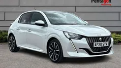 White Used 2020 Peugeot 208 Allure Hatchback | £12,295 (Fair price)