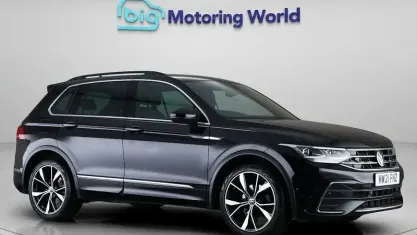 Used VW Tiguan R-line 150 HP (110 kW) 2021 Black SUV