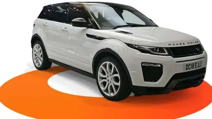 Used Land Rover Range Rover evoque HSE Dynamic 241 HP (177 kW) 2017 White SUV