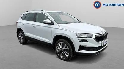 Used Skoda Karoq SE L 150 HP (110 kW) 2024 White SUV