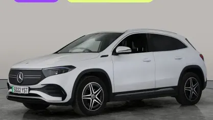 Used Mercedes EQA250 AMG line 139 kW (190 HP) 2022 White SUV