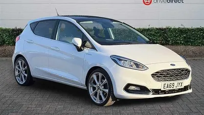 Used Ford Fiesta Vignale 101 HP (74 kW) 2019 White Hatchback