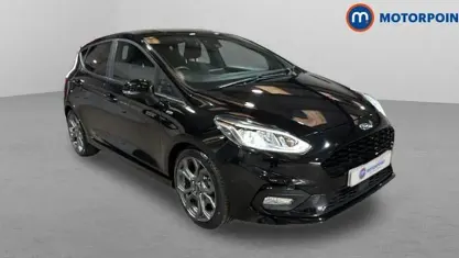 Begagnad Ford Fiesta ST-Line 155 HK (114 kW) 2021 Svart Halvkombi