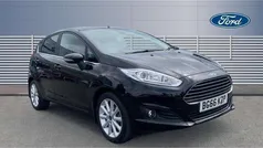 Black Used 2016 Ford Fiesta Titanium Hatchback | £7,759 (Fair price)
