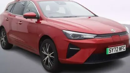 Used MG MG5 EV Trophy 114 kW (156 HP) 2022 Red Estate