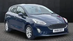 Blue Used 2018 Ford Fiesta Zetec Hatchback | £7,999 (Fair price)