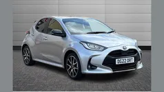 Silver Used 2022 Toyota Yaris Hybrid Hatchback | £17,495 (Fair price)