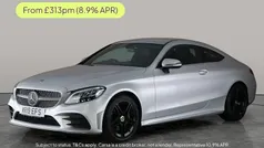 Silver Used 2019 Mercedes C200 AMG line Coupe | £18,800 (Fair price)