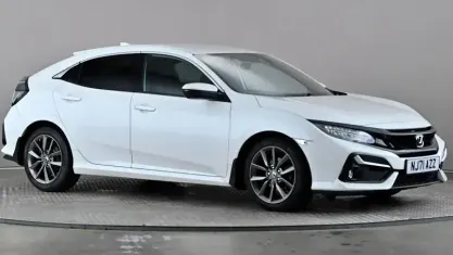 Used Honda Civic SR 126 HP (92 kW) 2021 White Hatchback