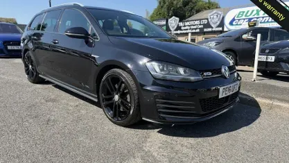 Used VW Golf VII GTD 188 HP (138 kW) 2016 Black Estate