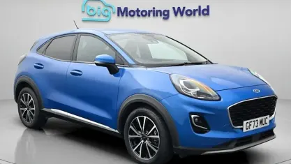 Używany Ford Puma Titanium 125 KM (91 kW) 2023 Niebieski SUV