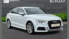 White Used 2018 Audi A3 S-Line Sedan | £13,563 (Good price)