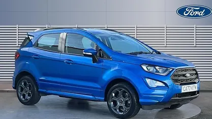 Used Ford Ecosport ST-Line 125 HP (91 kW) 2022 Blue SUV