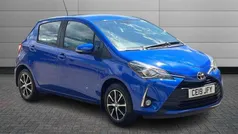 Blue Used 2019 Toyota Yaris Hatchback | £10,250 (Fair price)